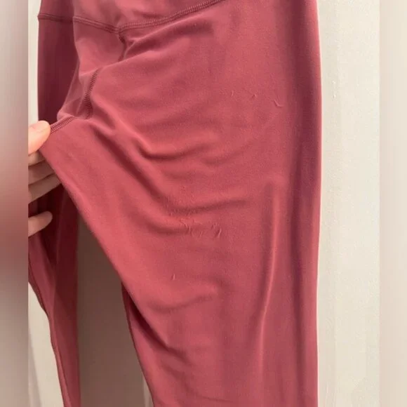 Lululemon Align Crop 21" Misty Merlot - Picture 8 of 14